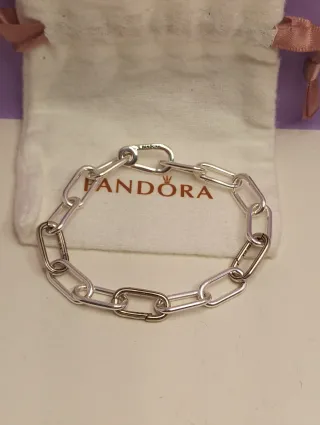 Pulsera Pandora Eslabones y Plata
