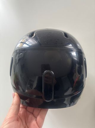 Casco y guantes de esquí infantiles