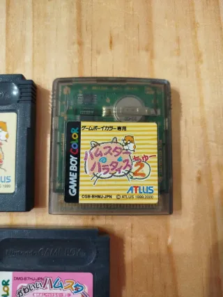 Lote 3 juegos Game Boy Color Hamsters