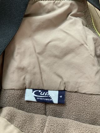 Pantalón de nieve CUP’S 4 años