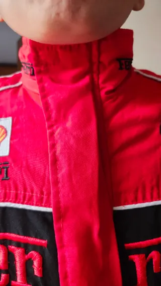Chaqueta Ferrari F1 Roja Niño 5-6 Años