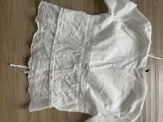 Camicetta Zara bianca con pizzo