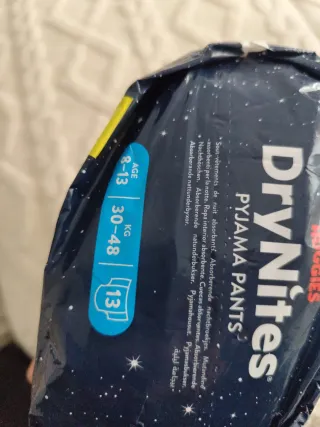 Bragas de pijama Huggies DryNites Talla L