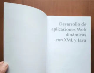 Desarrollo de Aplicaciones Web con XML&Java, Anaya