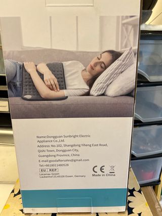 Almohadilla Eléctrica Calefactora 6 Niveles