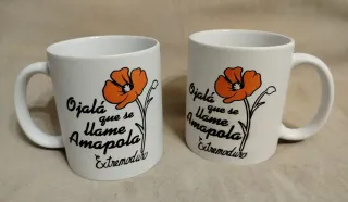 Taza Extremoduro - Ojalá que se llame Amapola