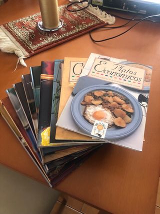 Conjunto de libros de cocina