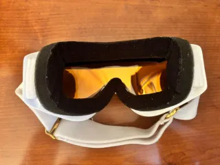 Gafas de Snow/Ski Blancas con Lente Espejo