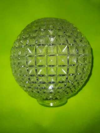 TULIPA REDONDA ESFÉRICA CRISTAL TALLADO