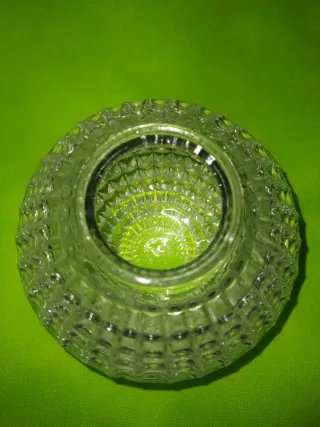 TULIPA REDONDA ESFÉRICA CRISTAL TALLADO