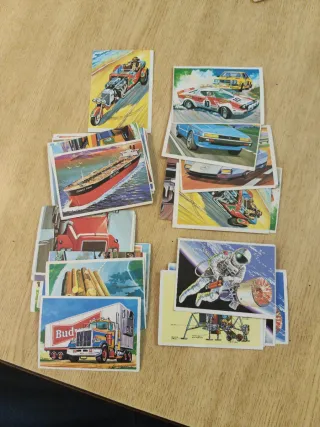 34 Cromos Técnica y Acción