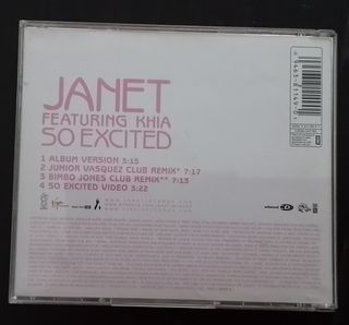 Janet Jackson - So Excited ft. Khia CD