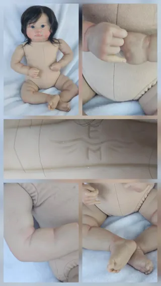 Bebé Reborn Asiática 50cm