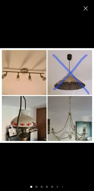 Lámparas de techo colgantes