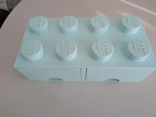 Cajas de Almacenaje Lego Verde Mint