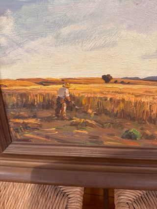 Oleo sobre lienzo Mingol