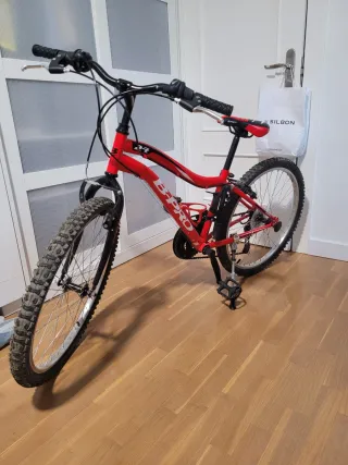 Bicicleta Montaña BPRO 24 Roja