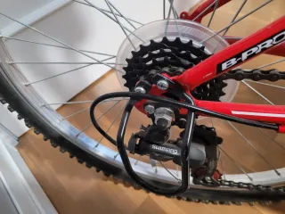 Bicicleta Montaña BPRO 24 Roja