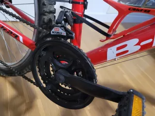 Bicicleta Montaña BPRO 24 Roja