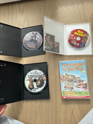 Lote 4 Películas DVD: Big Daddy, Semen,Wheels on..