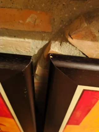 Pareja de cuadros decorativos