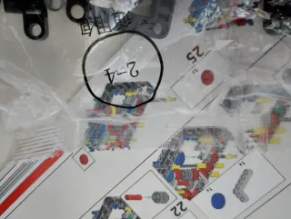 Costruzioni tipo Lego - Auto sportiva rossa