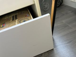 Cama nido blanca con cajones