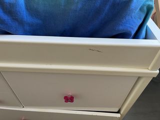 Cama nido blanca con cajones