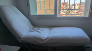 Camilla masajes regulable patas de acero