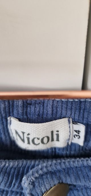 Pantalón pana Nícoli