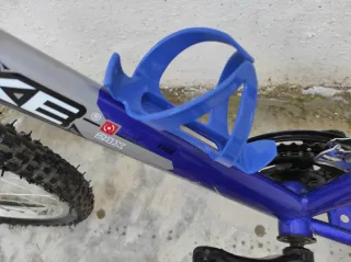 Bicicleta de Montaña TOPBIKE 24 Negra/Morada