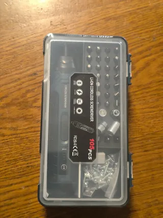 Destornillador Eléctrico 105 Piezas NUEVO