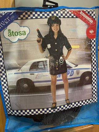 Disfraz Policía Niña 3-4 Años