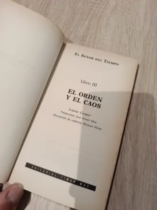 El señor del tiempo. 3 tomos. Trilogía. Traducc...