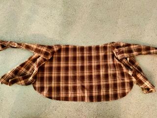 Finta camicia a quadri finta cintura