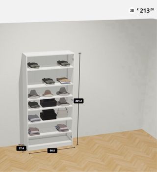 Armario ropero IKEA PAX blanco