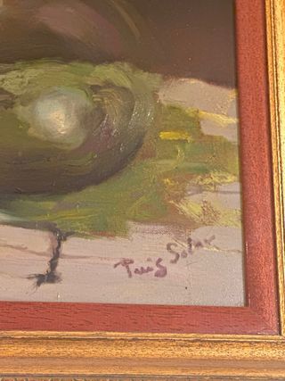 Oleo sobre lienzo firmado Puig Soler