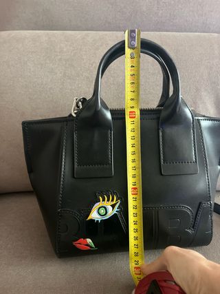 Bolso Bimba y Lola Piel Negro Multicolor