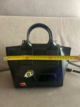 Bolso Bimba y Lola Piel Negro Multicolor