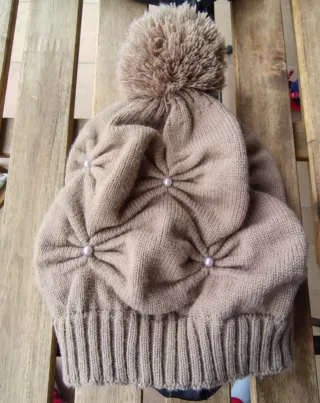 Set sciarpa scozzese, sciarpa blu e cappello