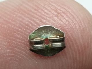 Pendientes Plata Ley y Turquesa Vintage Argent