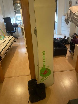 Tabla Snow Quechua 150cm + Fijaciones + Botas 37