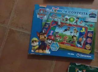 Juego Clementoni Conecta y Contesta Patrulla Canin