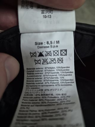 Guantes Moto Dainese Negros