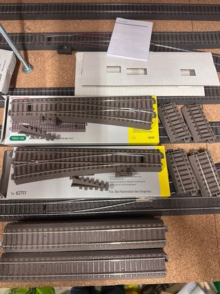 2 Desvíos y Rectas Trix HO