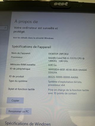 Portátil Toshiba P845T-10N i5 8GB RAM