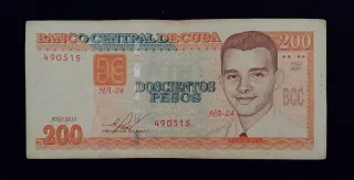 200 Pesos Cuba 2010