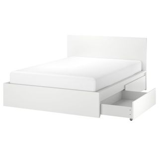 Cama Malm Ikea Blanca