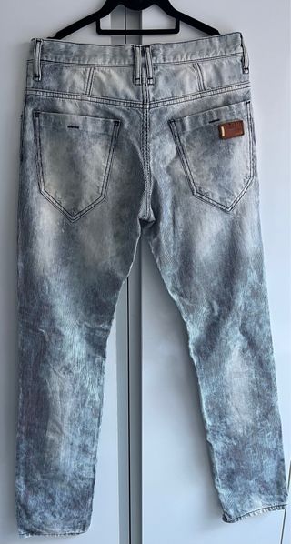 Pantalón Antony Morato Rayas Azul Blanco