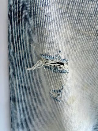 Pantalón Antony Morato Rayas Azul Blanco